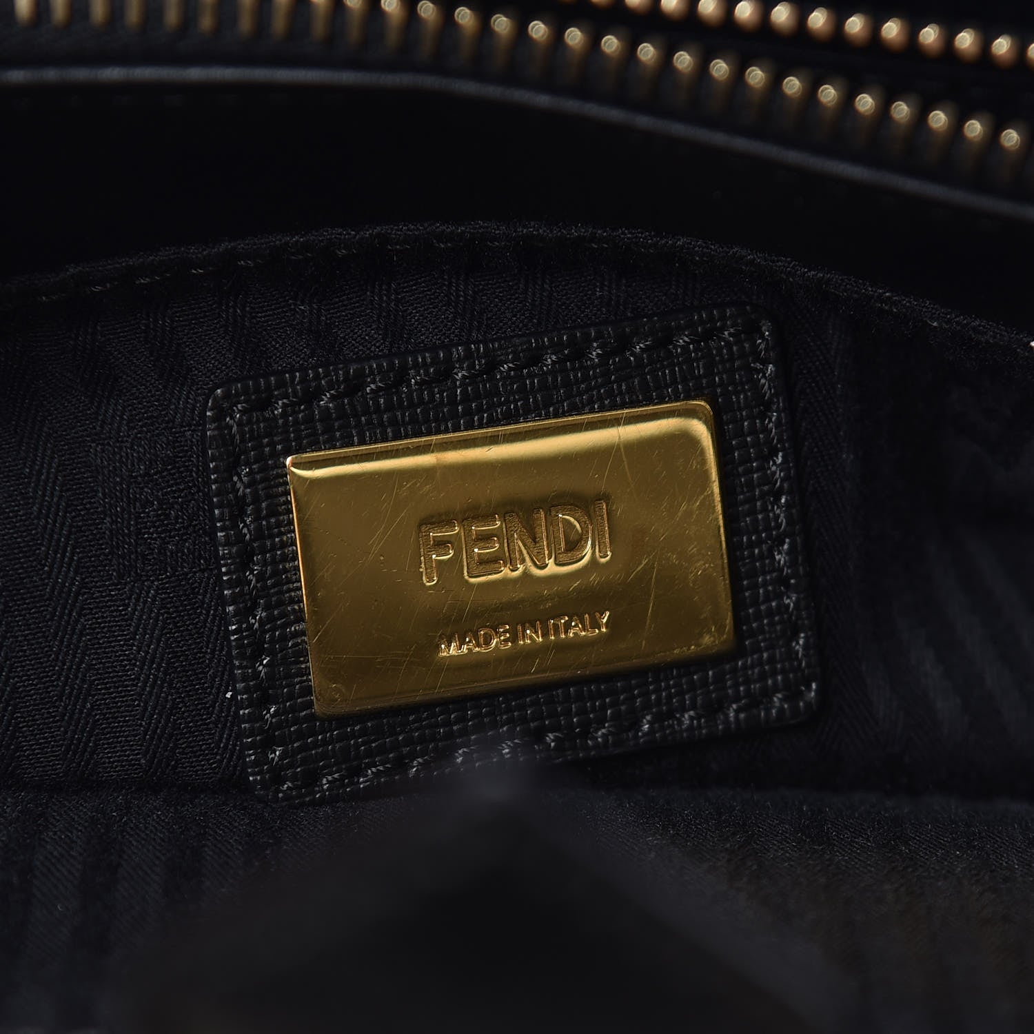 Fendi Vitello Elite Regular 2Jours Tote Black 7 of 10