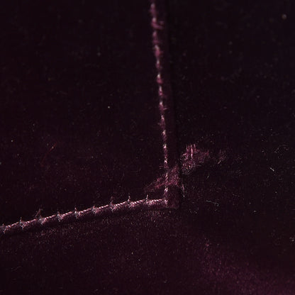 Saint Laurent Textured Patent Monogram Large Belle De Jour Clutch Burgundy 9 of 15