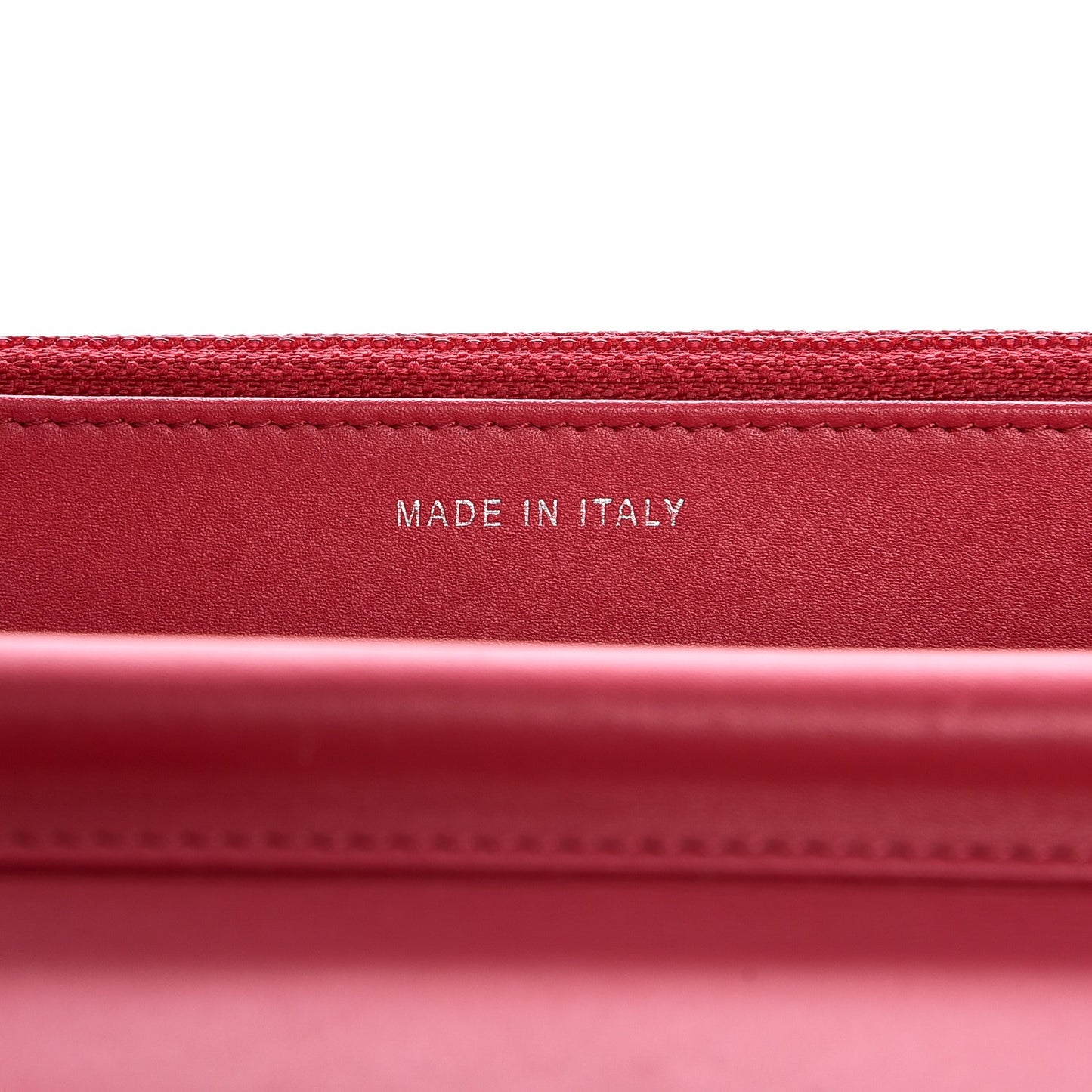 Patent Calfskin Quilted Boy Wallet On Chain WOC Pink