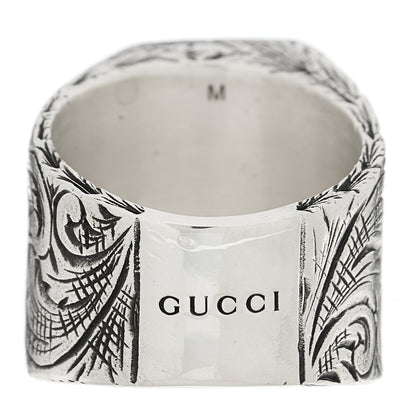 Gucci Sterling Silver Letter D Ring 57 8 4 of 6