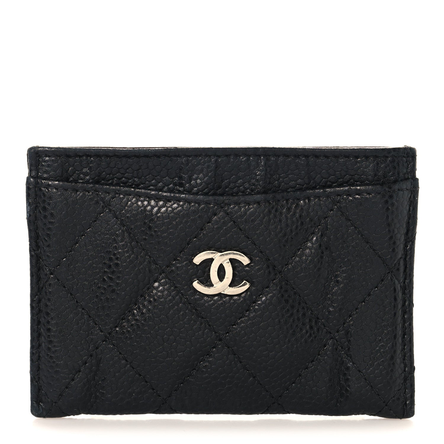 Chanel Caviar Quilted Card Holder Black 1 of 8