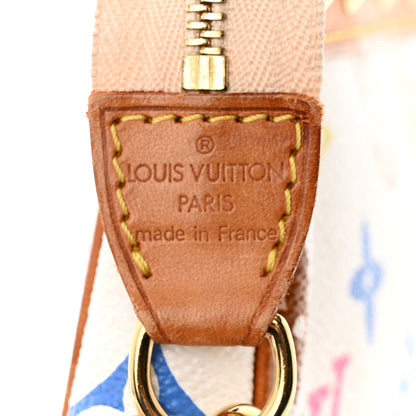 Louis Vuitton Monogram Multicolor Pochette Accessories White 6 of 11