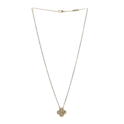 Van Cleef & Arpels 18K Yellow Gold Vintage Alhambra Pendant Necklace 3 of 8