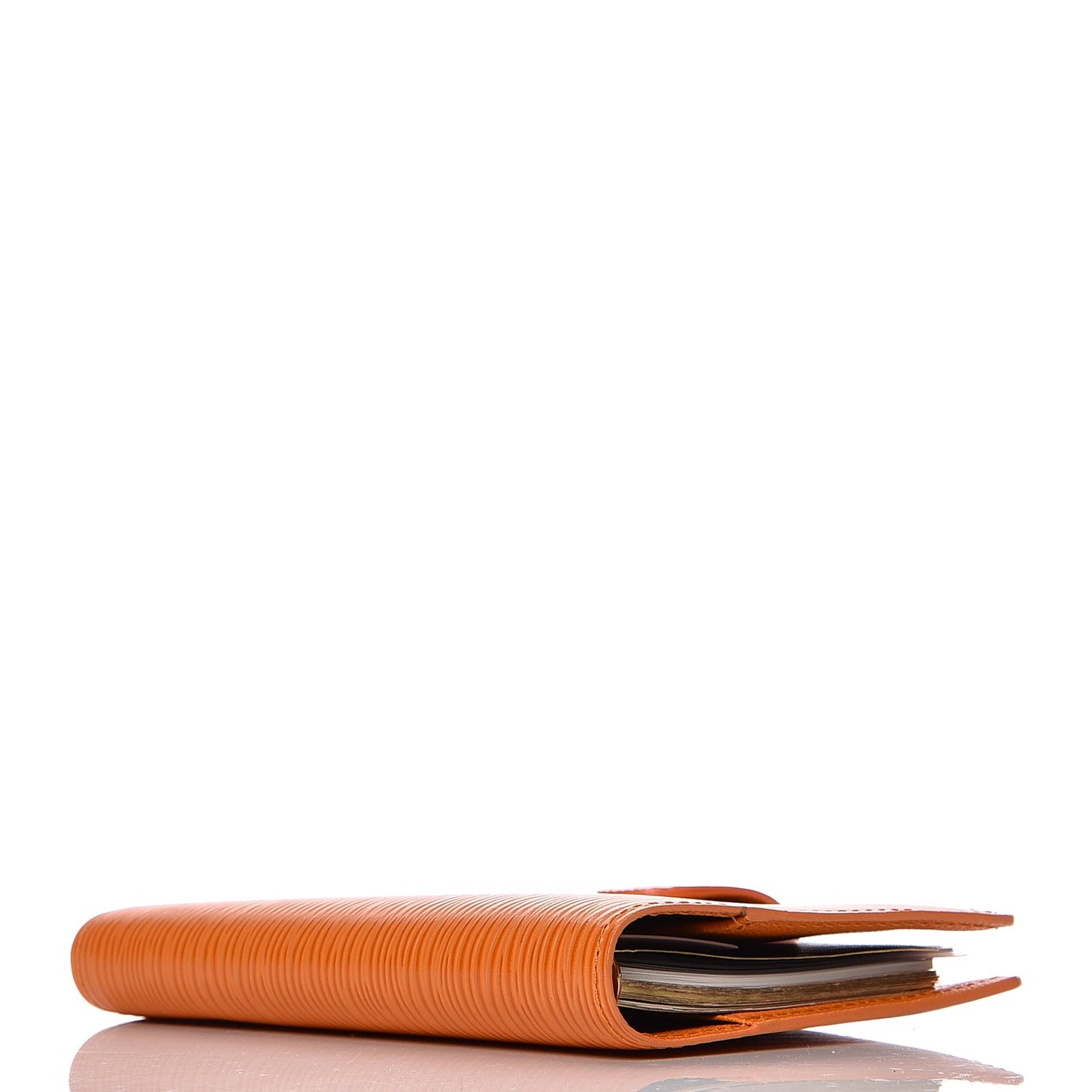 Epi Small Ring Agenda Cover Mandarin