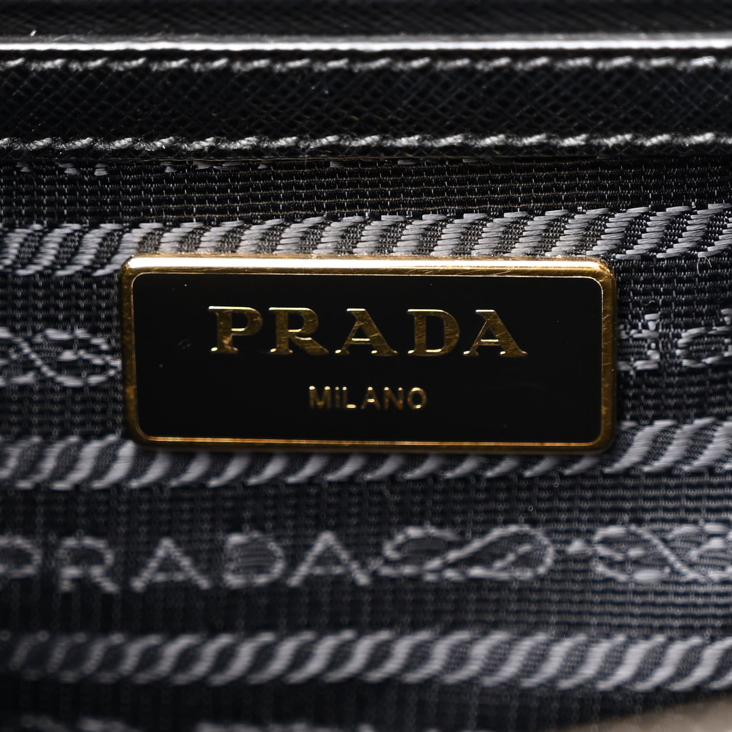 Prada Saffiano Small Galleria Double Zip Tote Black 6 of 12