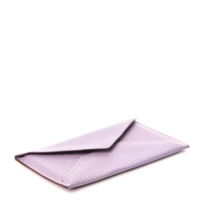 Hermes Chevre Mysore Envelope Pouch PM Rose Dragee 4 of 7