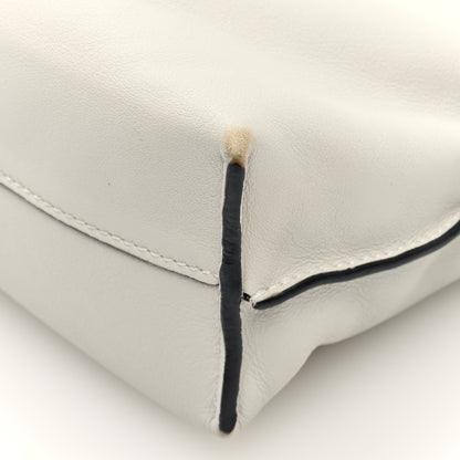 Loewe Calfskin Mini Flamenco Knot Clutch Soft White 9 of 9