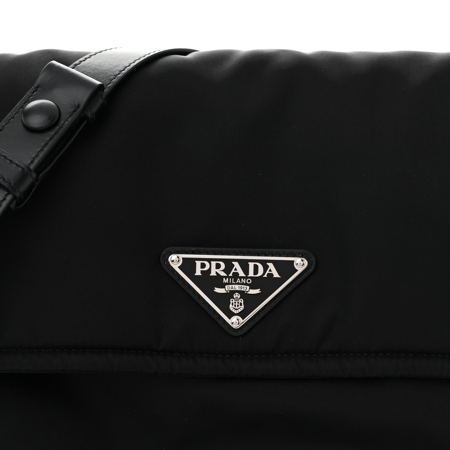Prada Re-Nylon Padded Medium Traveller Black 8 of 10