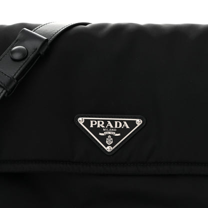 Prada Re-Nylon Padded Medium Traveller Black 8 of 10