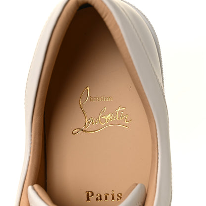 Christian Louboutin Calfskin Flamingirl Sneakers 38.5 White 7 of 9