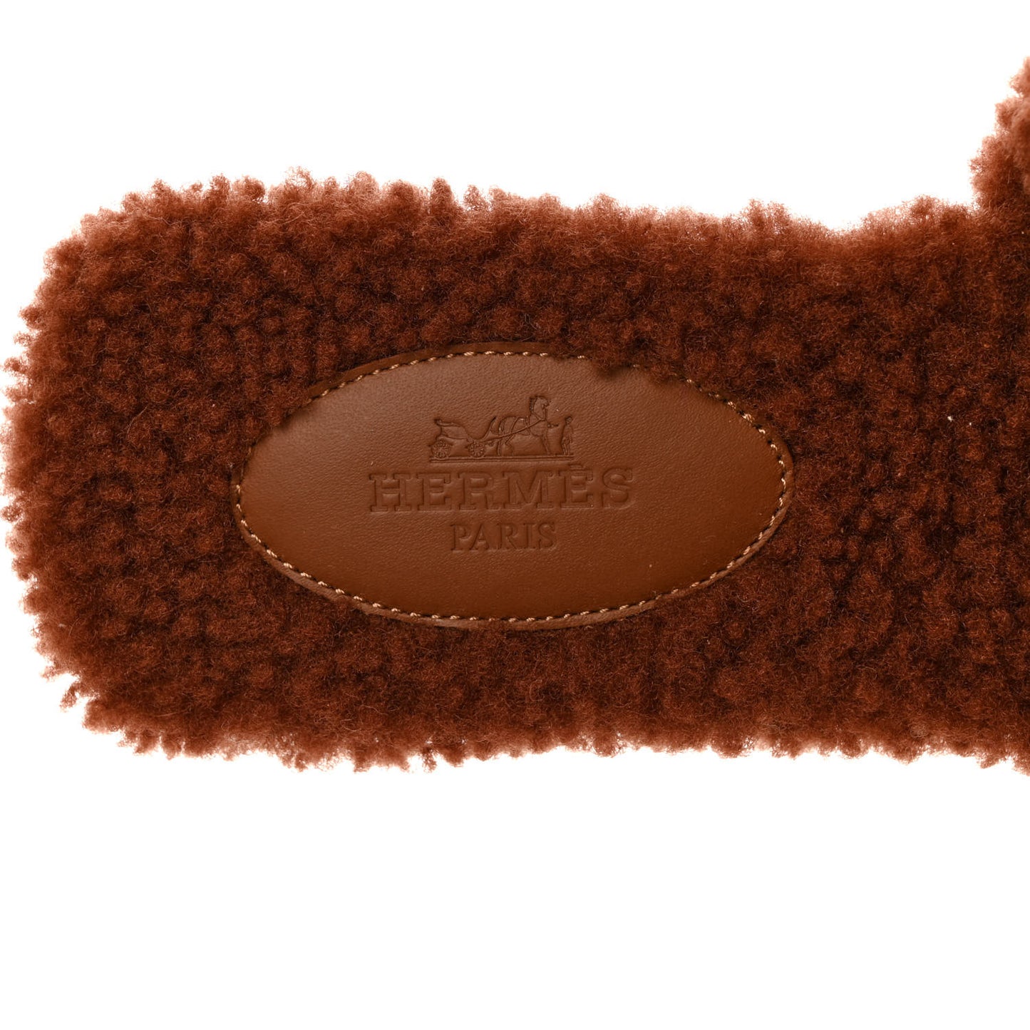 Woolskin Oran Sandals 36 Cognac