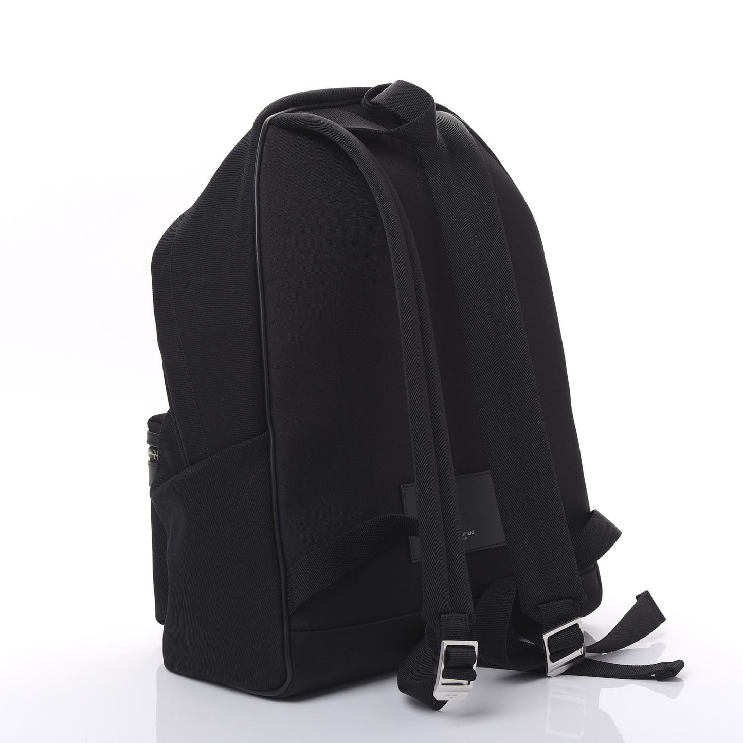 Canvas Signature Heaven Embroidered City Backpack Black