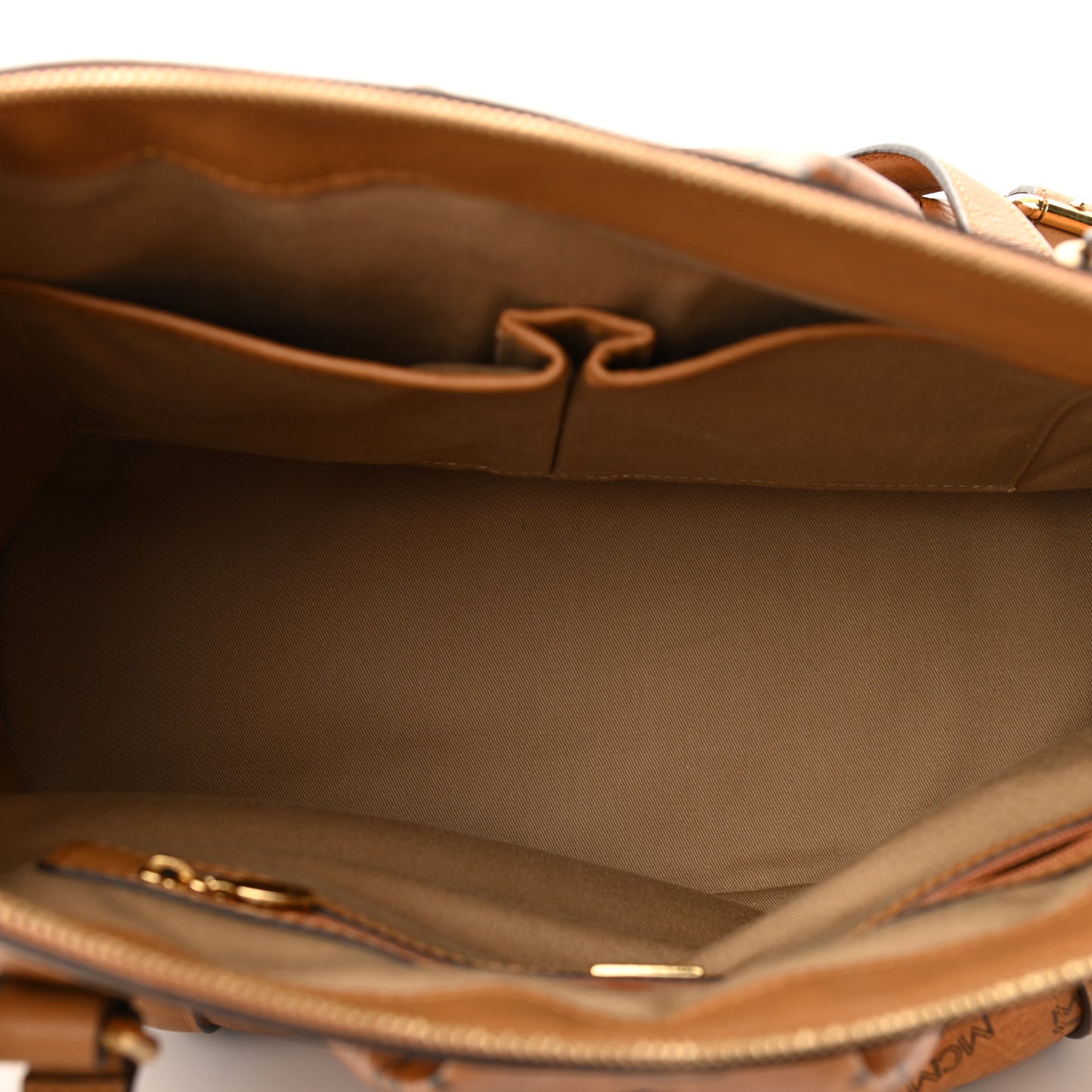 Visetos Medium Essentials Shopper Tote Cognac