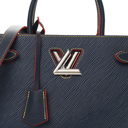 Louis Vuitton Epi Twist Tote Indigo 7 of 9