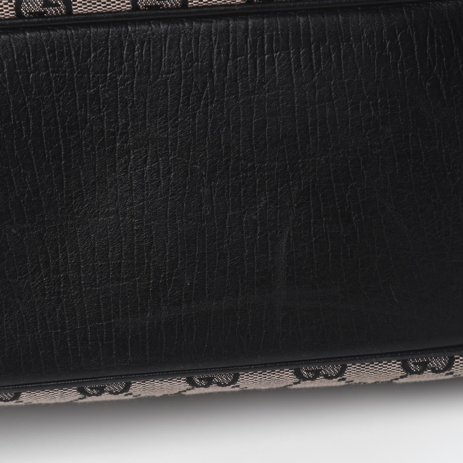 Gucci Monogram Small Bamboo Tote Navy 12 of 13