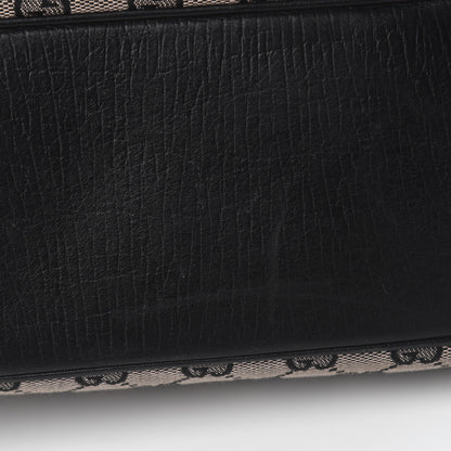 Gucci Monogram Small Bamboo Tote Navy 12 of 13