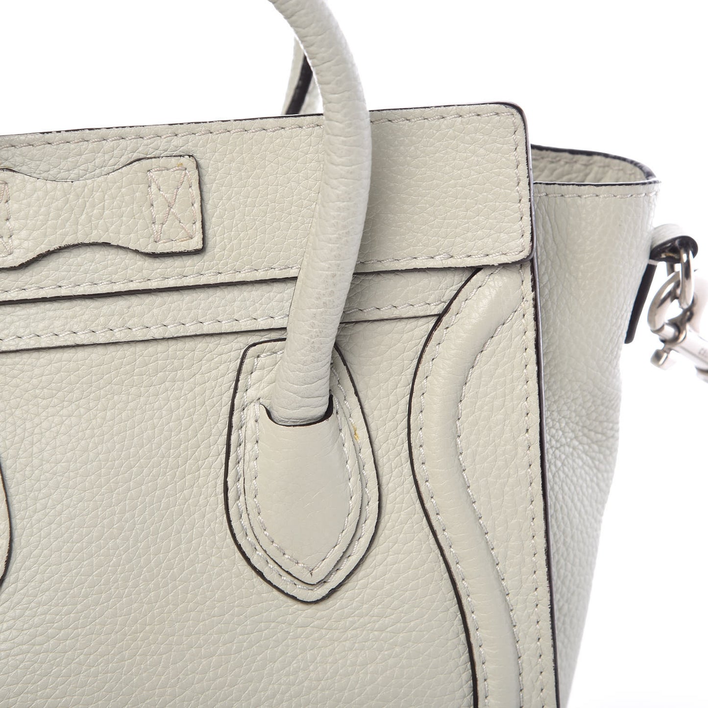 Drummed Calfskin Nano Luggage Lune