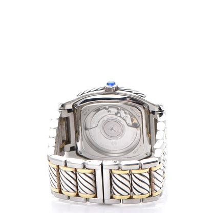 David Yurman Stainless Steel 18K Yellow Gold 35mm Thoroughbred Automatic Watch 4 of 11