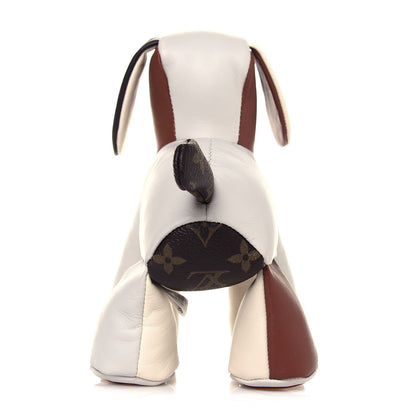 Louis Vuitton Calfskin Monogram Doudou Oscar Dog Beige 6 of 12