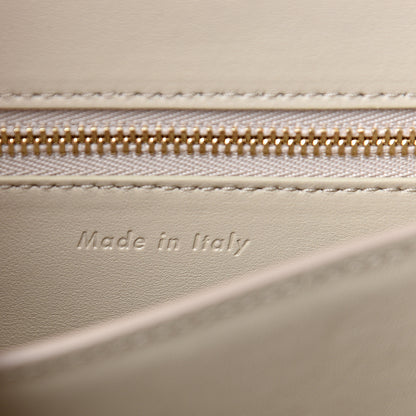 Celine Smooth Calfskin Small Classic Box Flap Bag Ivory 5 of 9