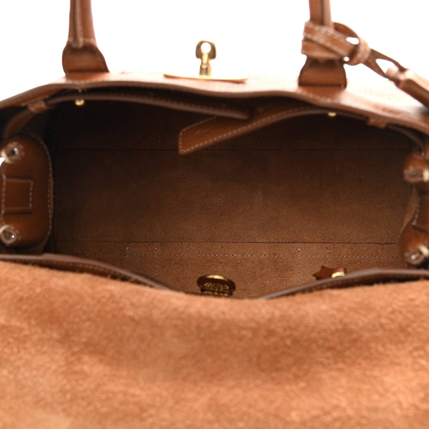 Mulberry Natural Vegetable Tanned Small Bayswater Oak 5 of 9