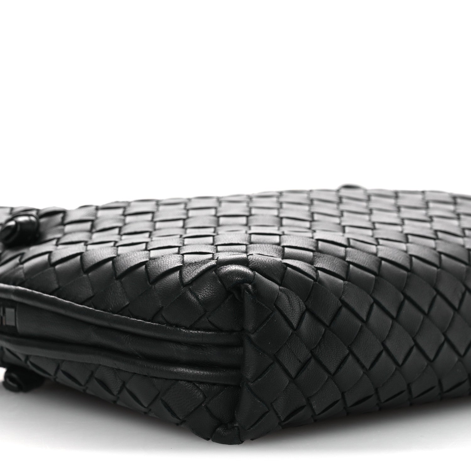 Bottega Veneta Nappa Intrecciato Nodini Bag Black 9 of 13