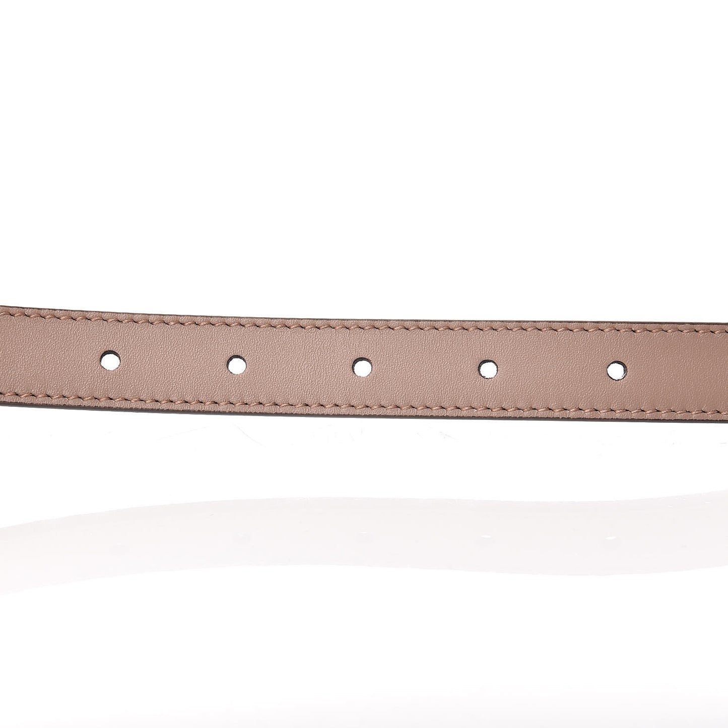 Calfskin Double G 20mm Belt 80 32 Porcelain Rose