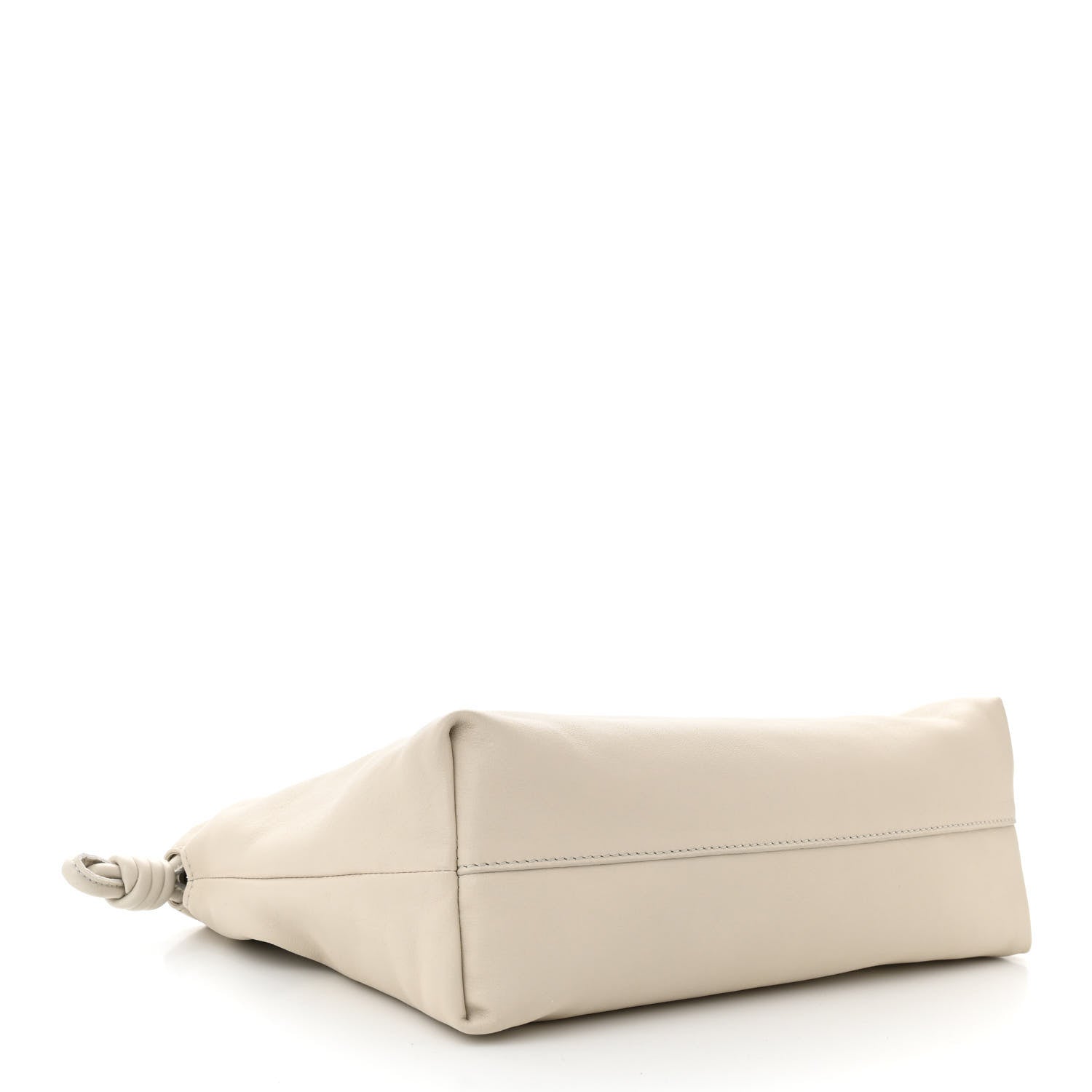 Loewe Mellow Nappa Medium Donut Chain Flamenco Knot Clutch Sea Salt 4 of 10