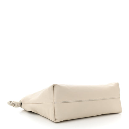 Loewe Mellow Nappa Medium Donut Chain Flamenco Knot Clutch Sea Salt 4 of 10