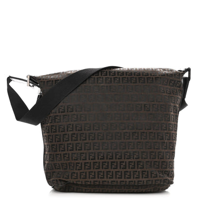 Fendi Zucchino Messenger Bag Tobacco 1 of 11