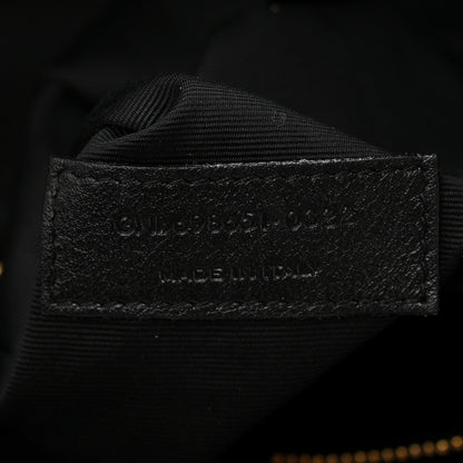 Saint Laurent Lambskin Quilted Maxi Icare Shopping Tote Black 8 of 11
