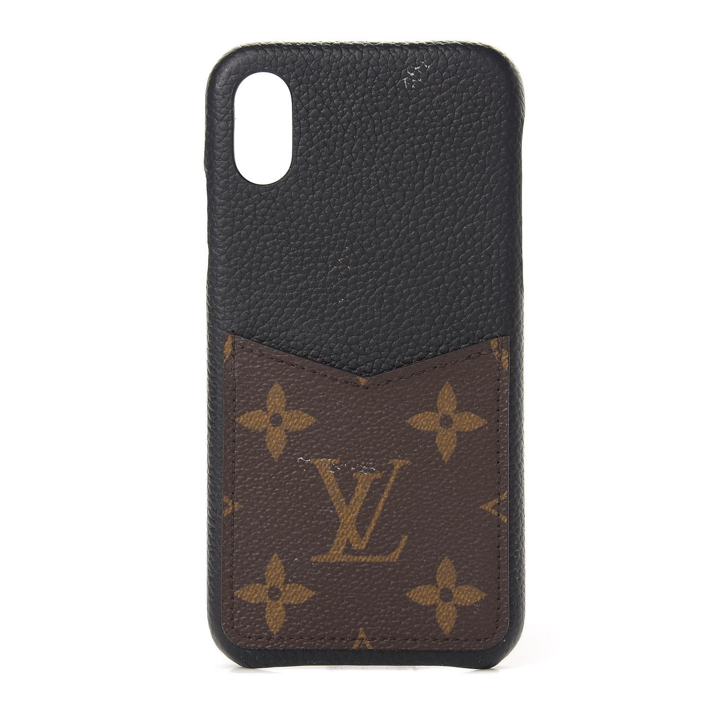 Monogram iPhone X/XS Bumper Black