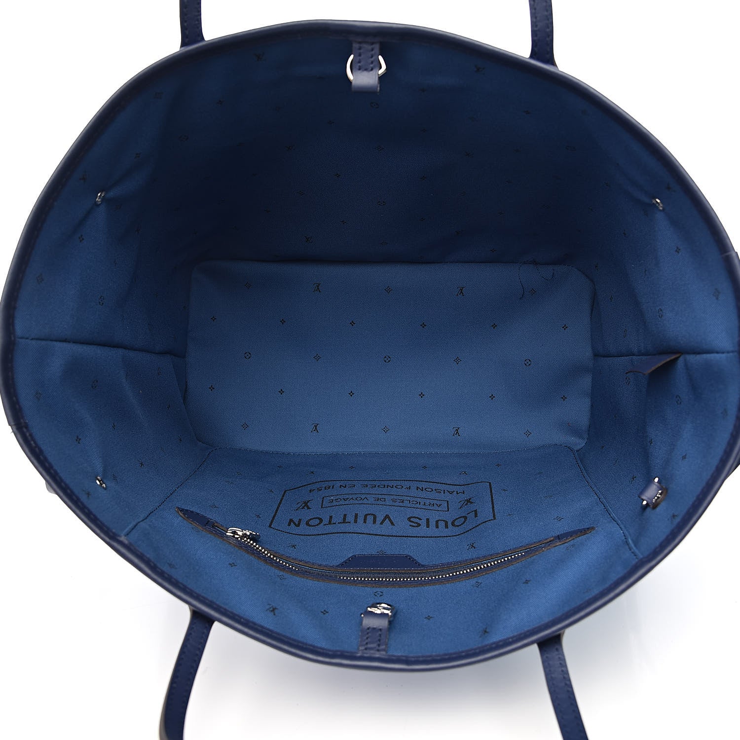 Louis Vuitton Monogram Escale Neverfull MM Blue 5 of 12
