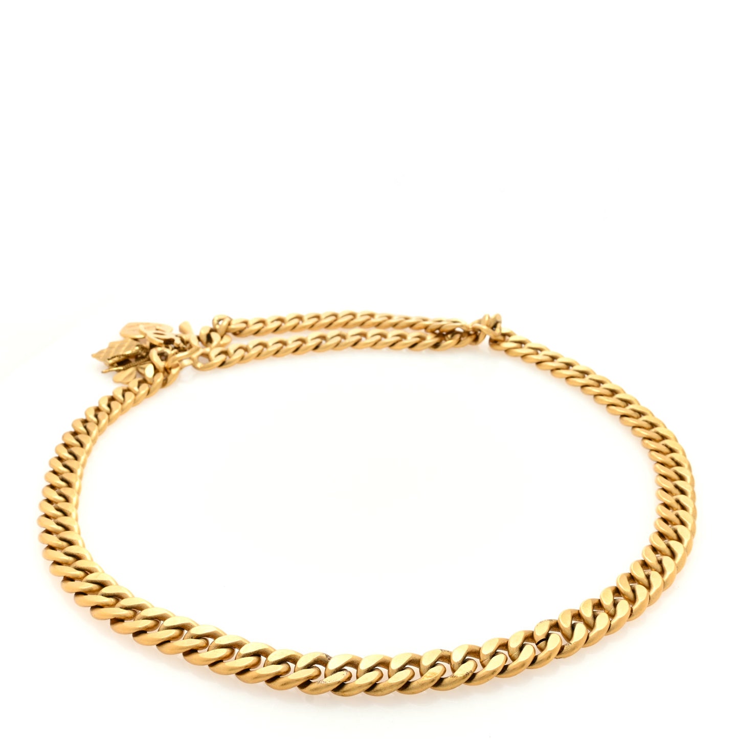 Chain Iconic Charm Belt Gold