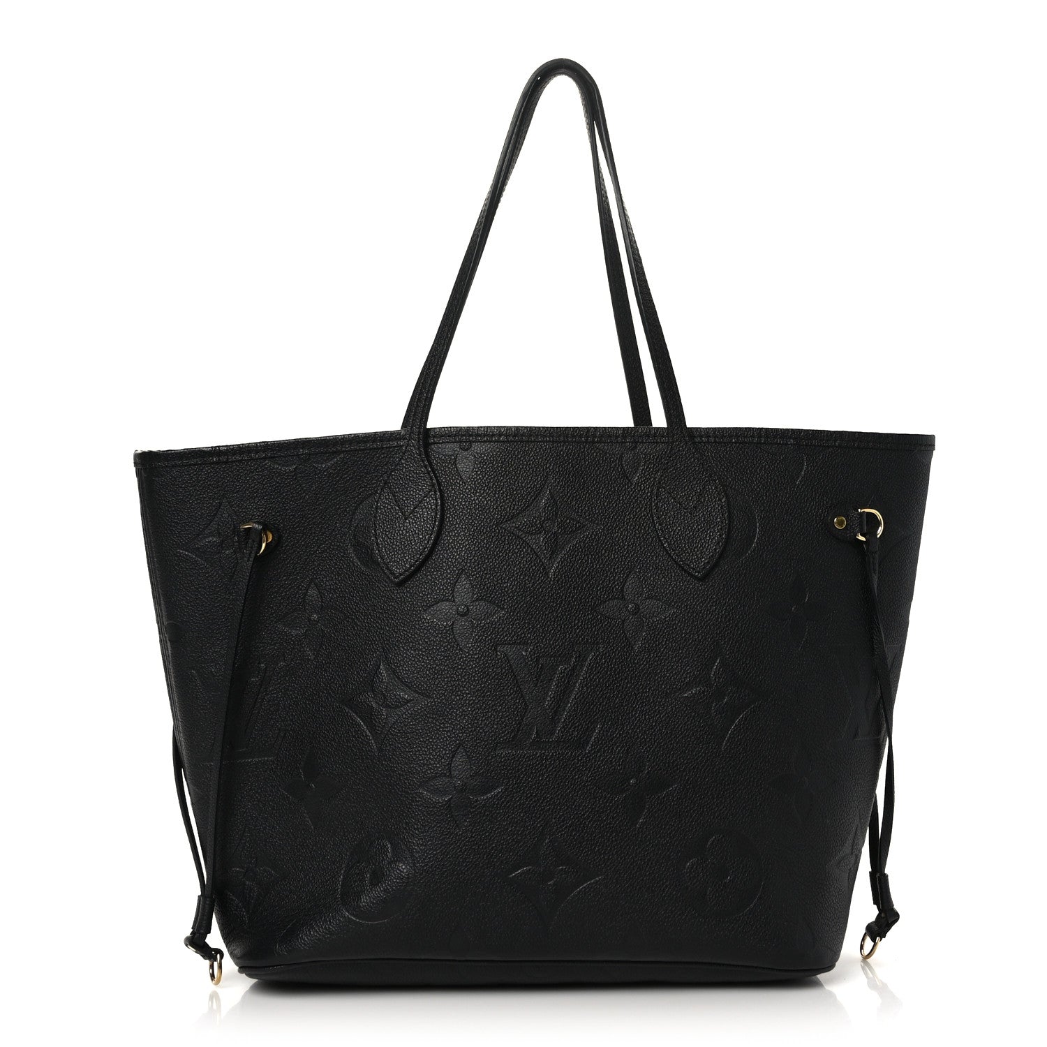 Louis Vuitton Empreinte Monogram Giant Neverfull MM Black 3 of 10
