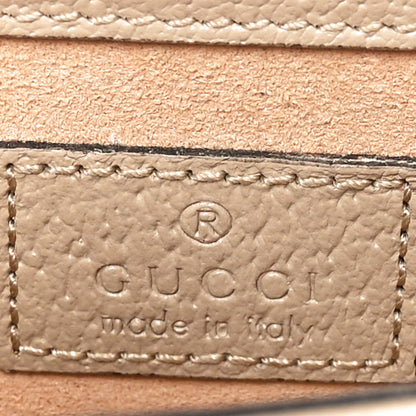 Gucci GG Supreme Monogram Textured Dollar Calfskin Super Mini Dionysus Shoulder Bag Beige Mystic White Oatmeal 5 of 10