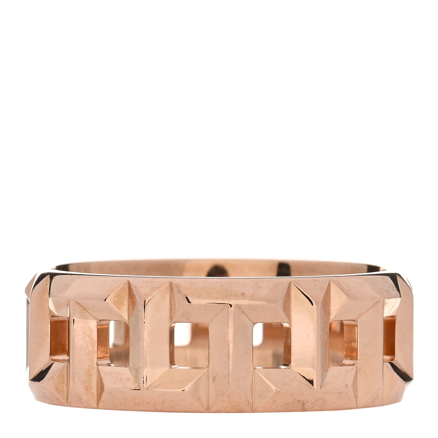 Tiffany 18K Rose Gold T True Wide Ring 62 10 3 of 4