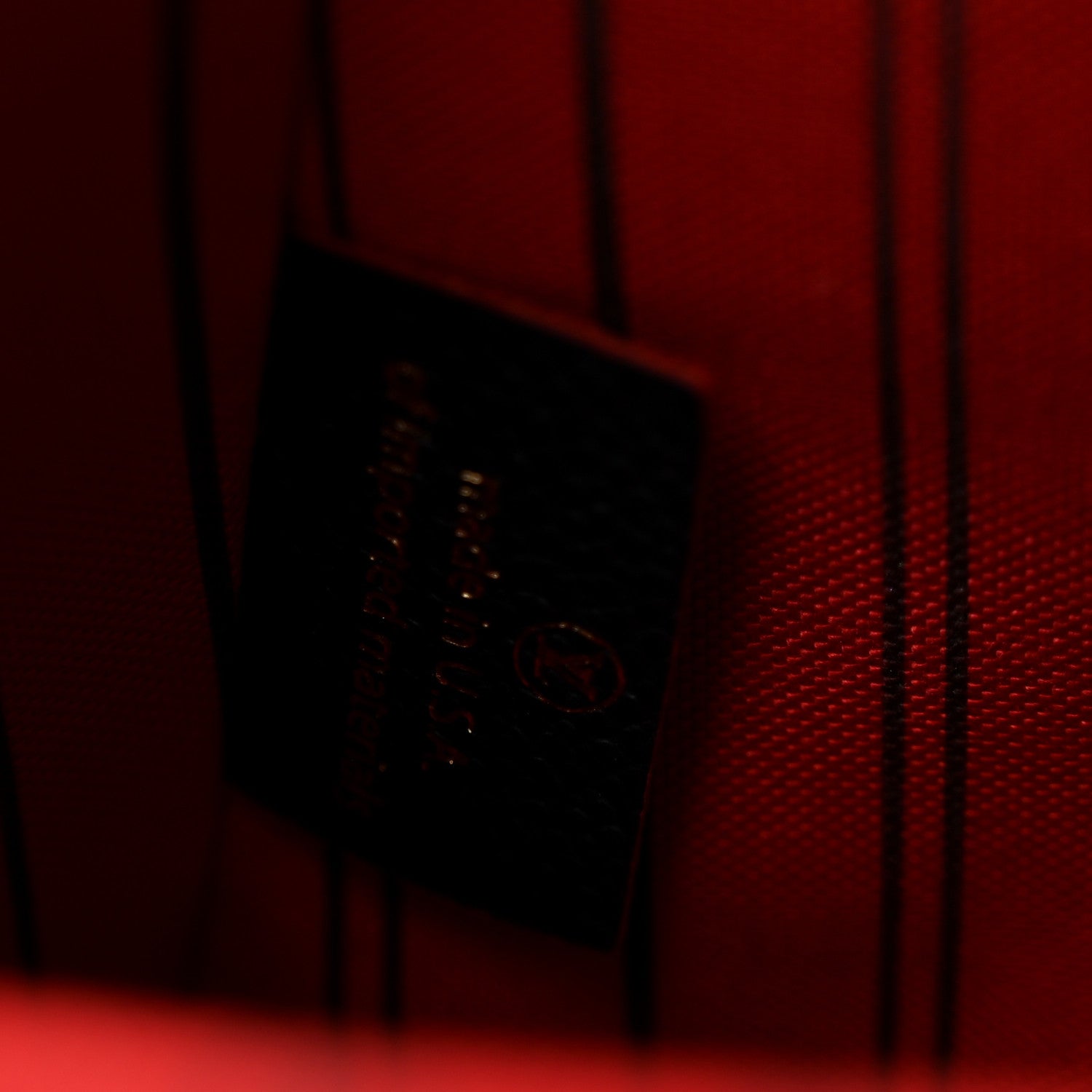 Louis Vuitton Empreinte Pochette Metis Marine Rouge 7 of 14