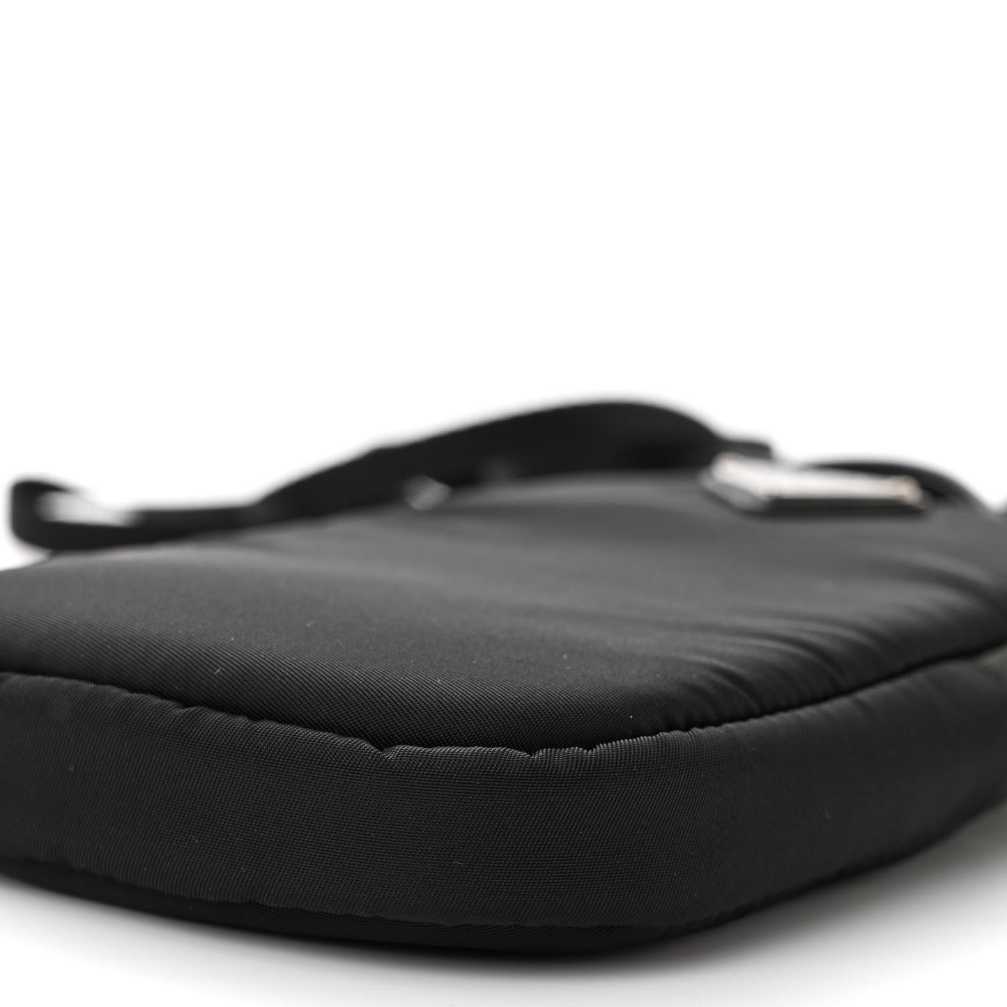 Tessuto Nylon Pocket Mini Bag Black