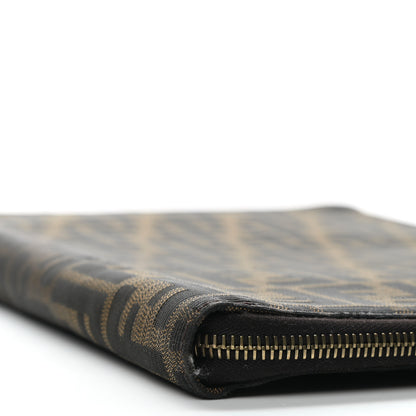Fendi Zucca Zip Around Document Holder Tobacco 12 of 13
