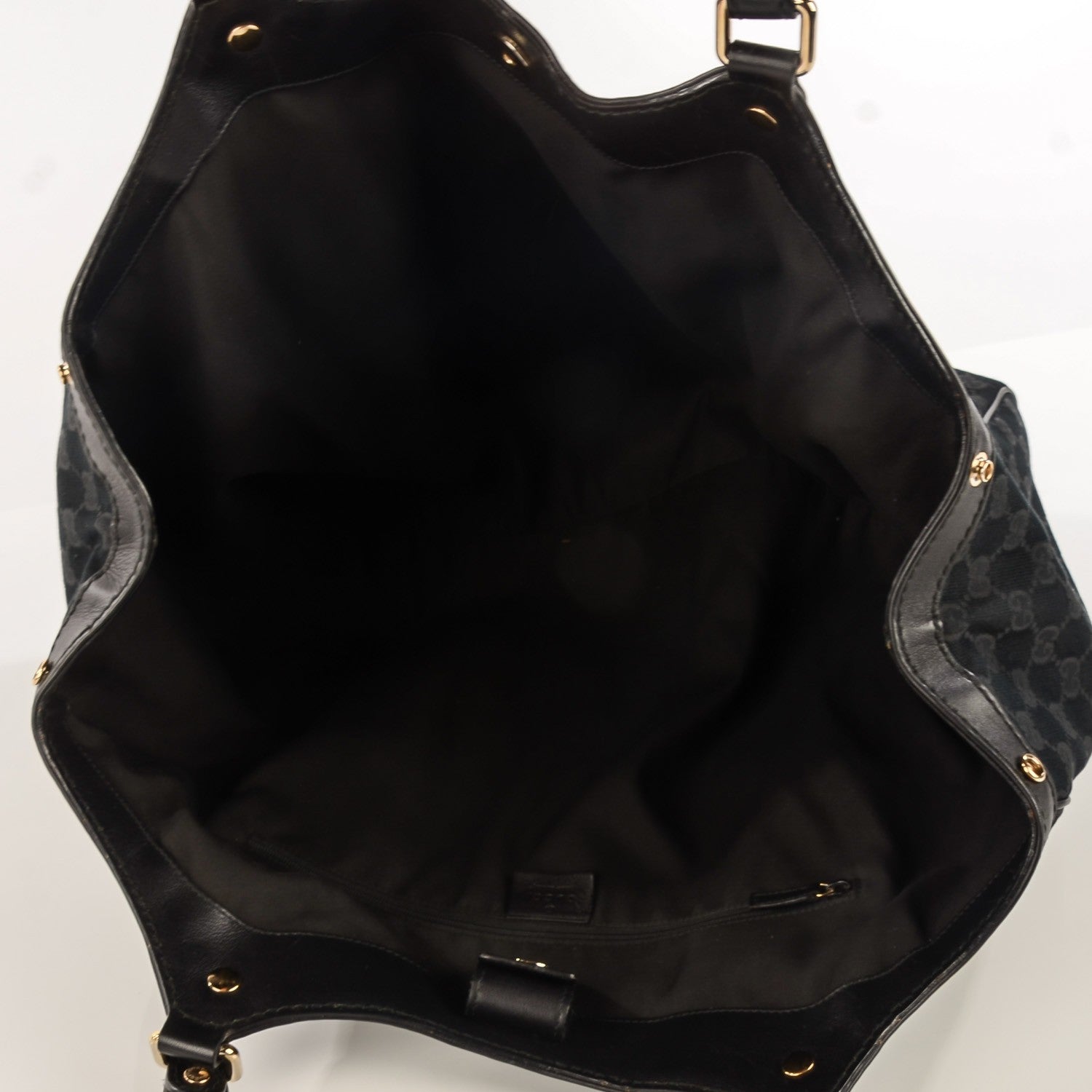 Gucci Monogram Large Sukey Tote Black 5 of 7