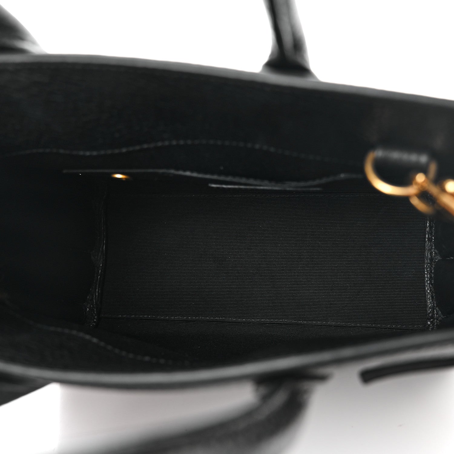 Saint Laurent Grained Calfskin Nano Sac De Jour Black 4 of 8