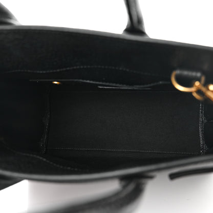Saint Laurent Grained Calfskin Nano Sac De Jour Black 4 of 8
