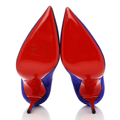 Christian Louboutin Veau Velours So Kate 100 Pumps 35.5 Purple Drop 5 of 10