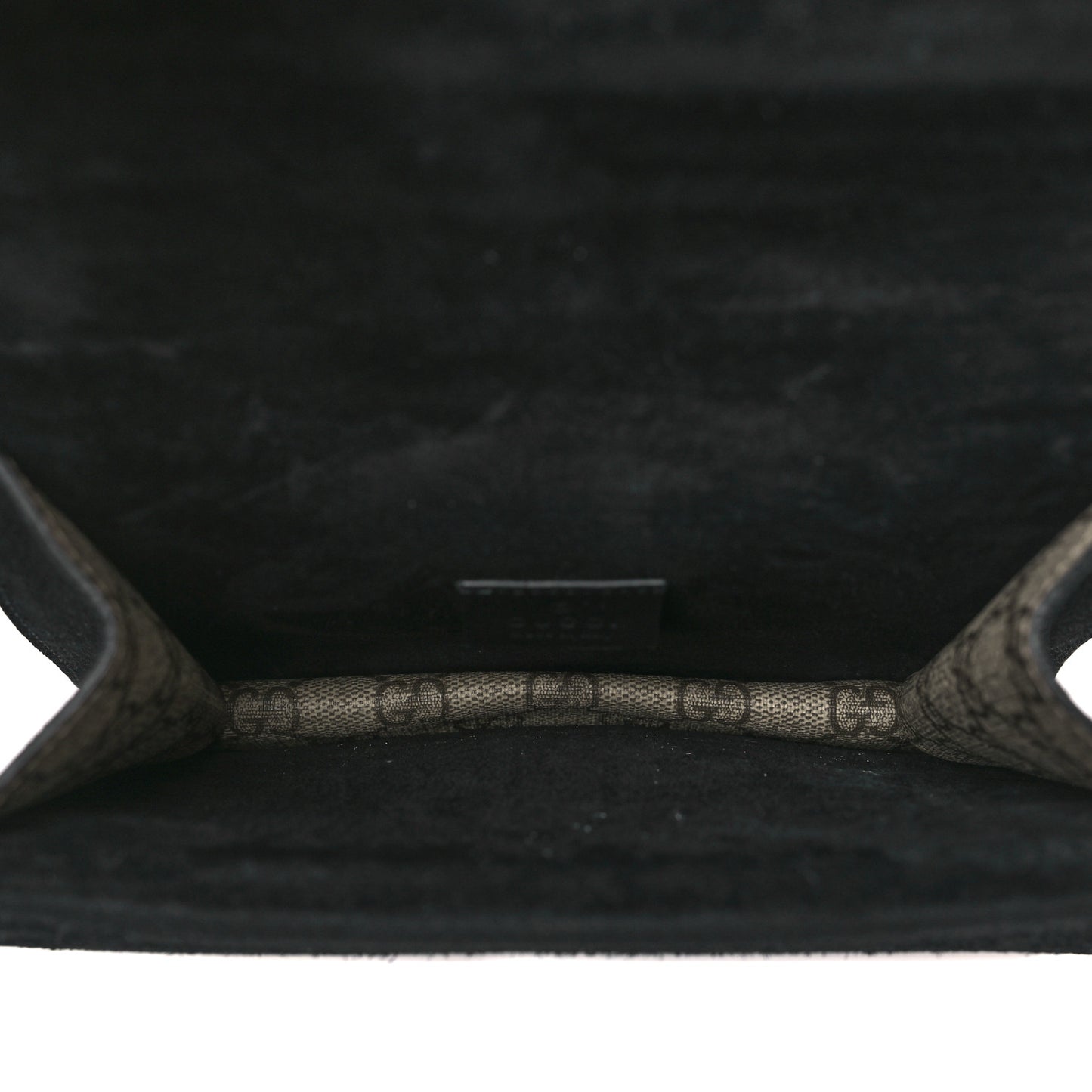 GG Supreme Monogram Mini Dionysus Shoulder Bag Black