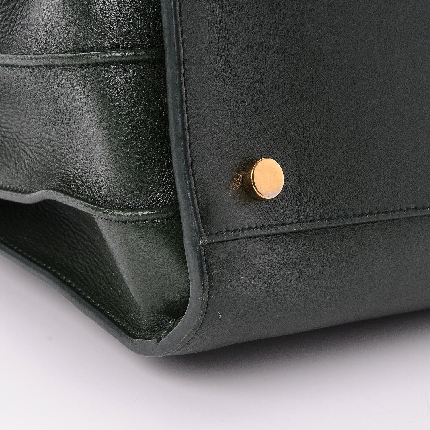 Saint Laurent Calfskin Small Sac De Jour Dark Green 11 of 16