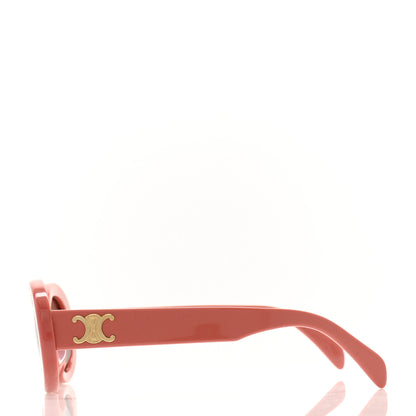 Celine Acetate Triomphe 01 Sunglasses CL 40194U Pink 3 of 6
