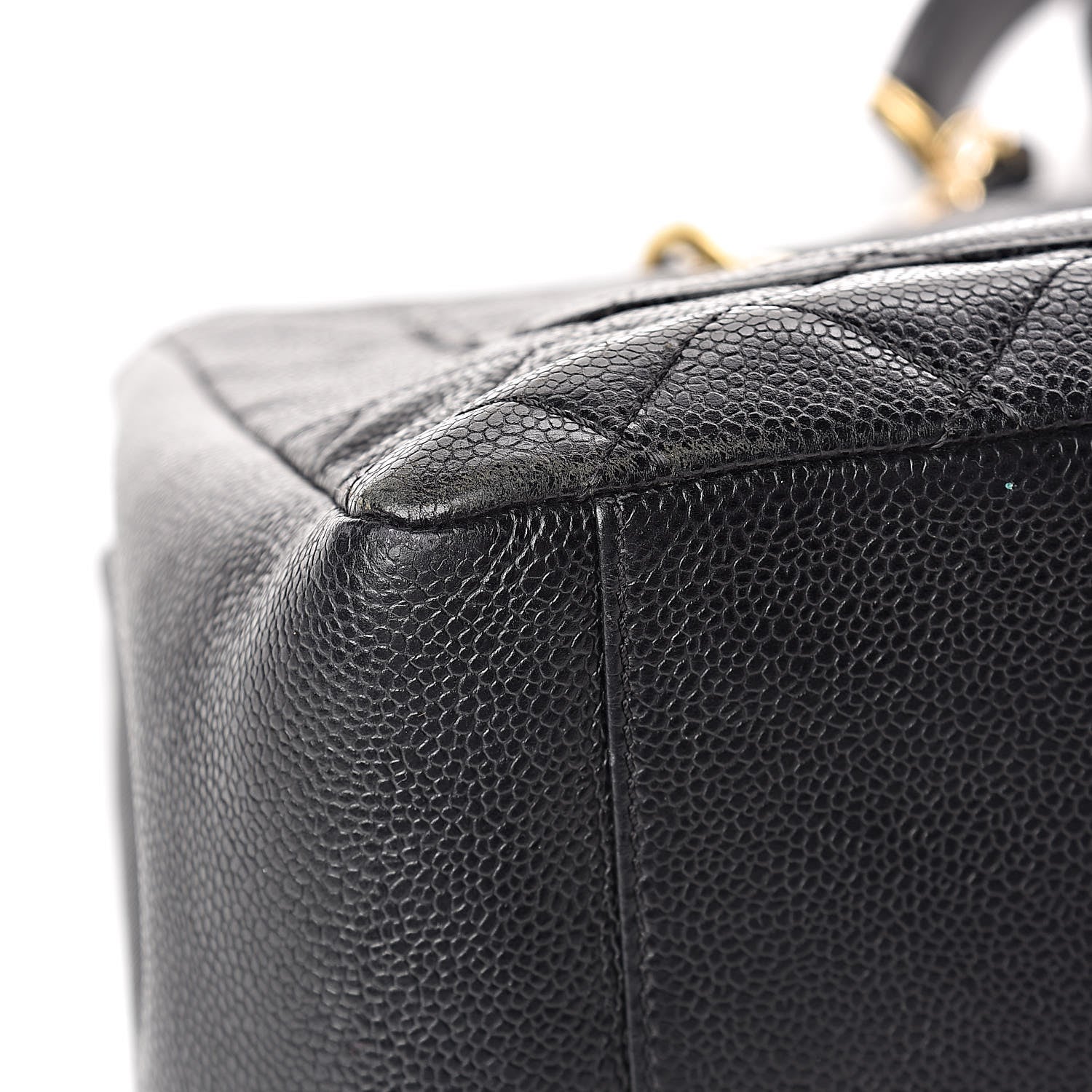 Chanel Caviar Quilted Grand Shopping Tote GST Black 13 of 16