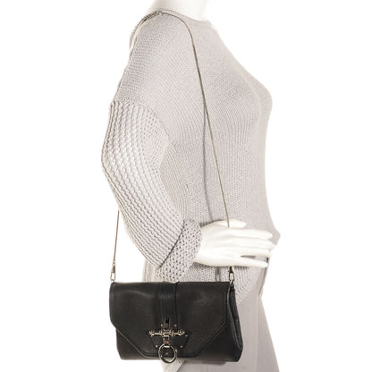 Givenchy Grained Calfskin Obsedia Clutch Black 2 of 8