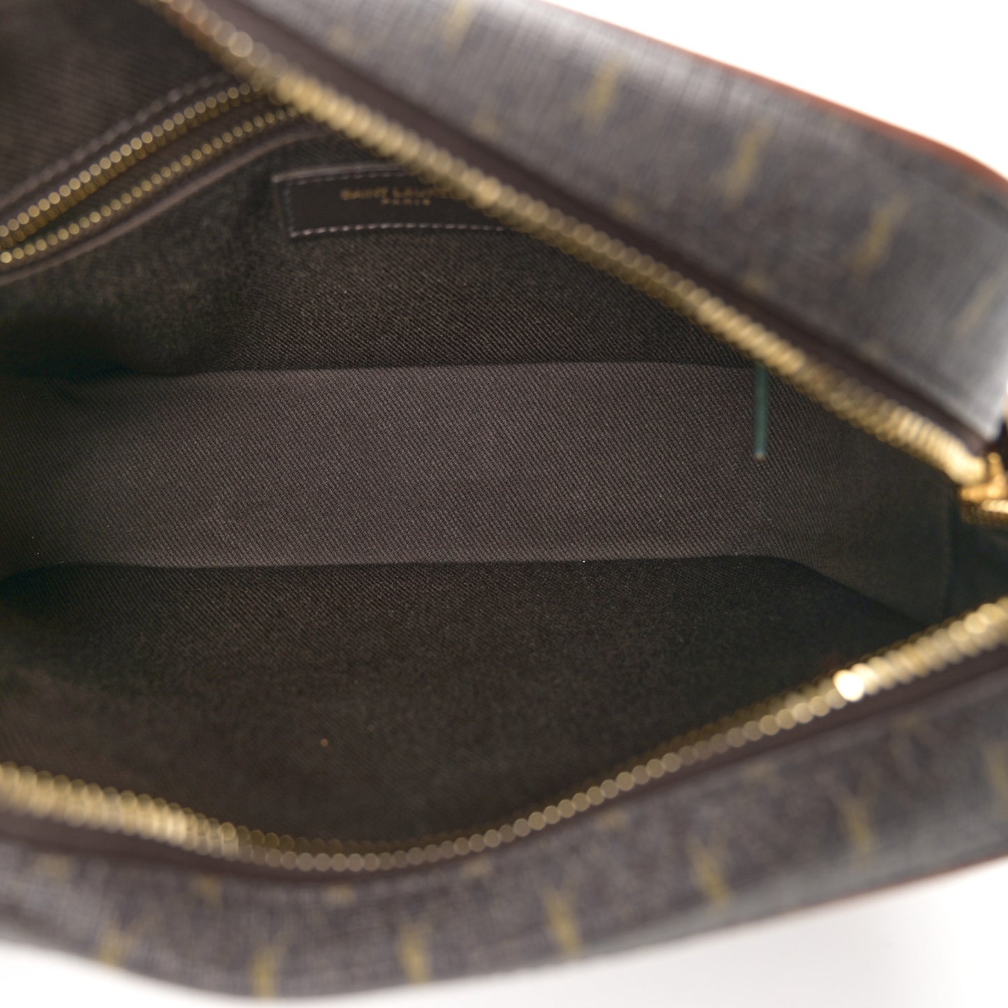 Canvas Smooth Calfskin Le Monogramme Camera Bag Chestnut